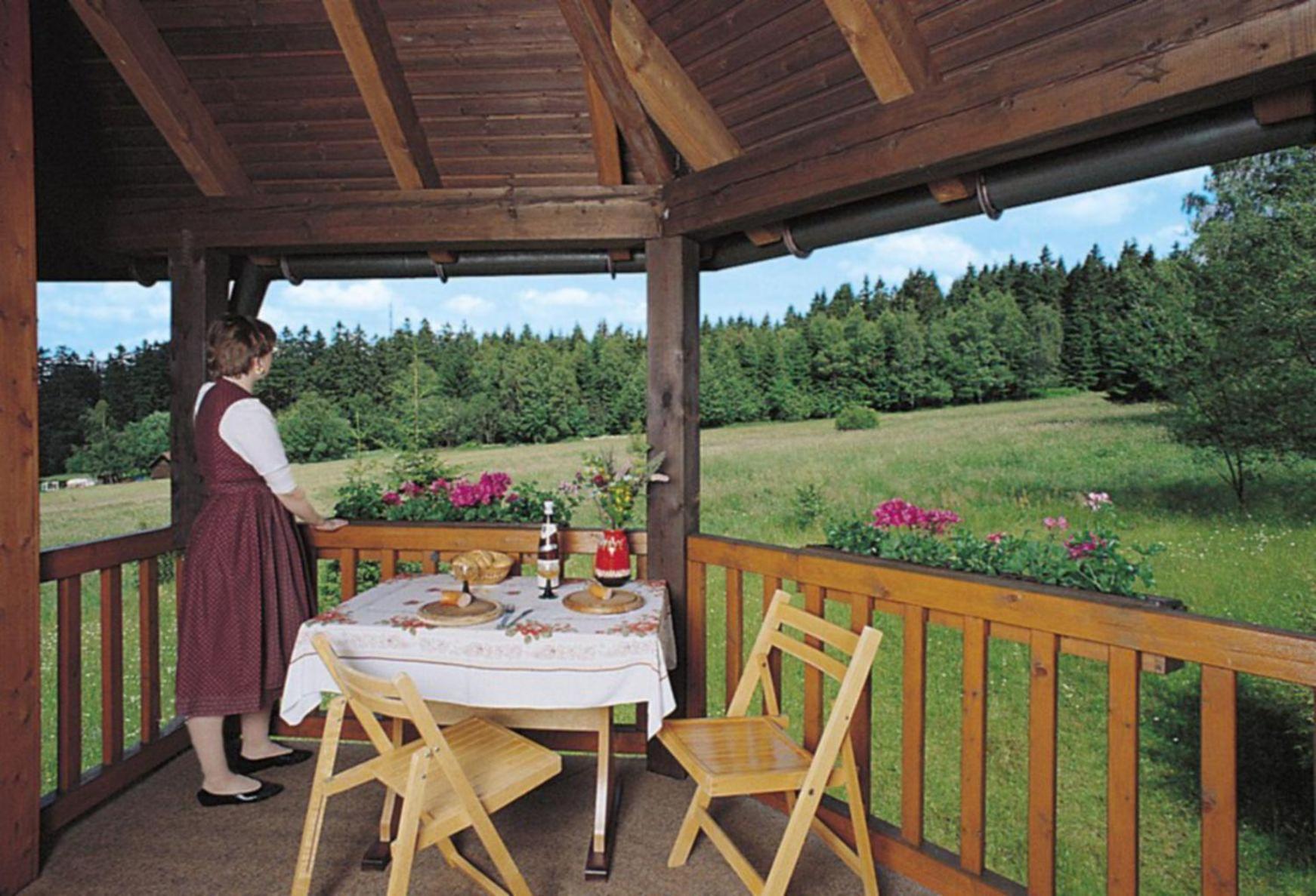 Ferienwohnungen Landhaus Tannenhof Bischofsgrün المظهر الخارجي الصورة